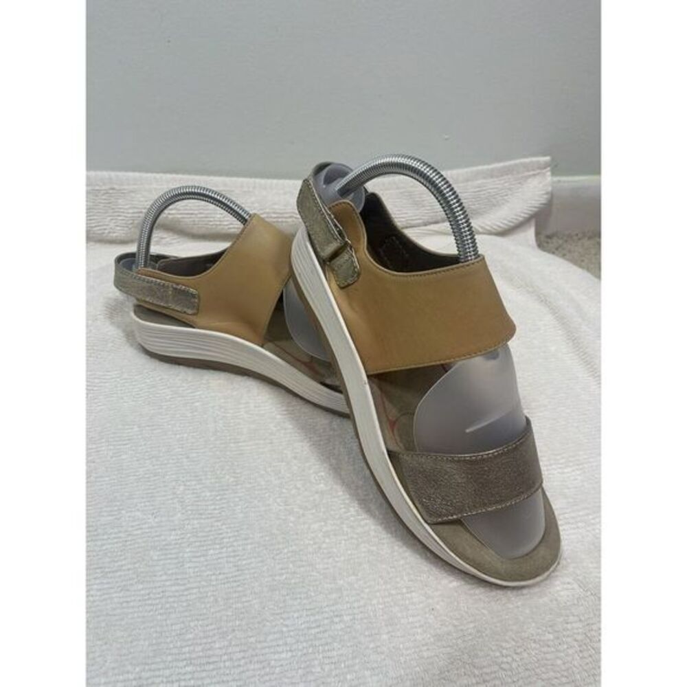 Bionica Yolanda Women’s Size 8.5 Leather Wedge Platform Slingback Comfort Sandal - Picture 3 of 16
